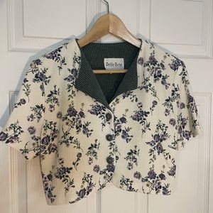 Vintage Petite Focus Button-Up!